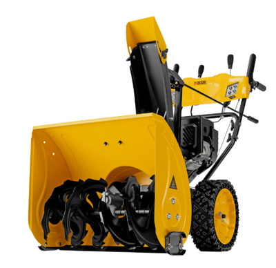 Бензиновая снегоуборочная машина SBM 610S PRO, 212 cc, электростартер, фара, обогрев Denzel