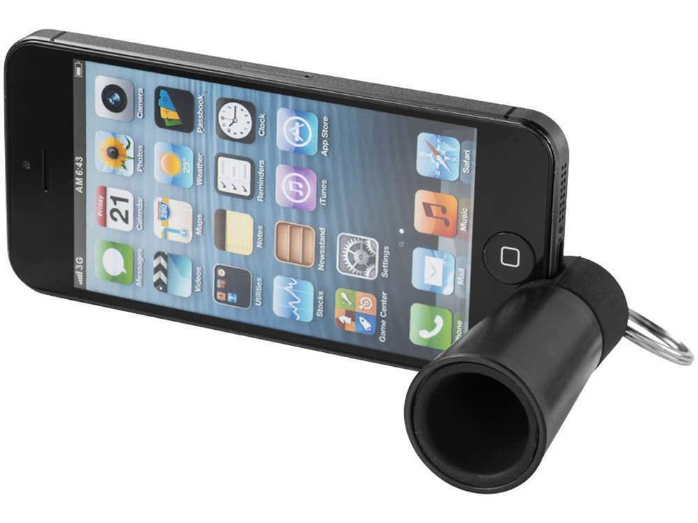 Усилитель и подставка для смартфона Чёрный