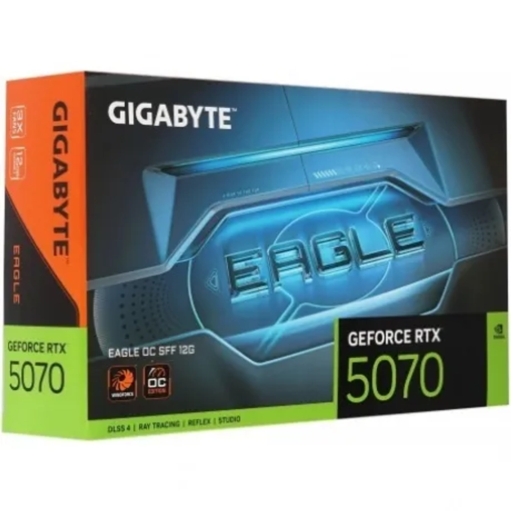 Видеокарта Gigabyte RTX5070 EAGLE OC SFF 12GB GDDR7 192bit 3xDP HDMI 3FAN RTL