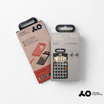 Teenage Engineering PO-33 + CA-X Pro (Красный)