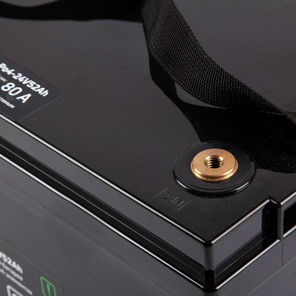 Литий-железо-фосфатный Аккумулятор RuTrike (LiFePo4) 24V52A/H(80A)