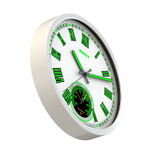 77727 Светящиеся настенные метеочасы,  RST77727, плавный ход, d-32см