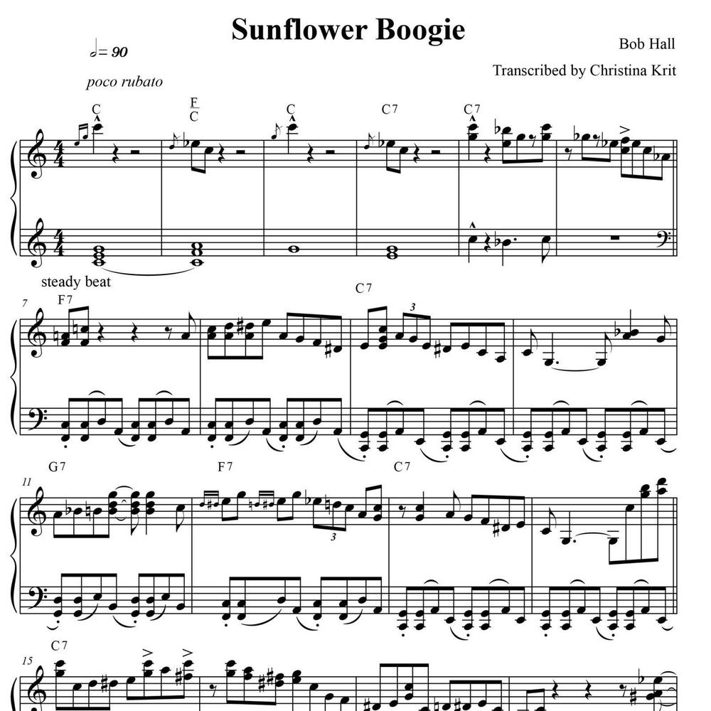 Sunflower Boogie