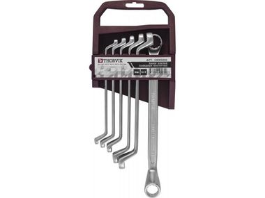 ORWS006 Набор ключей гаечных накидных изогнутых 75° на держателе, 6-19 мм, 6 предметов