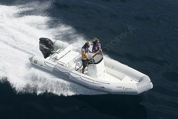 Лодка надувная ZODIAC Pro open 550 хайпалон-неопрен