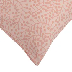 Набор из двух наволочек розового цвета с принтом "Спелая смородина", Scandinavian Touch, 70х70 см