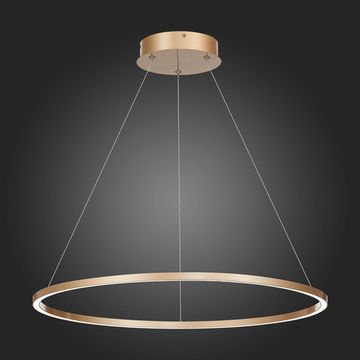 ST605.243.34 Светильник подвесной ST-Luce Золотистый/Белый LED 1*34W 4000K Подвесные светильники