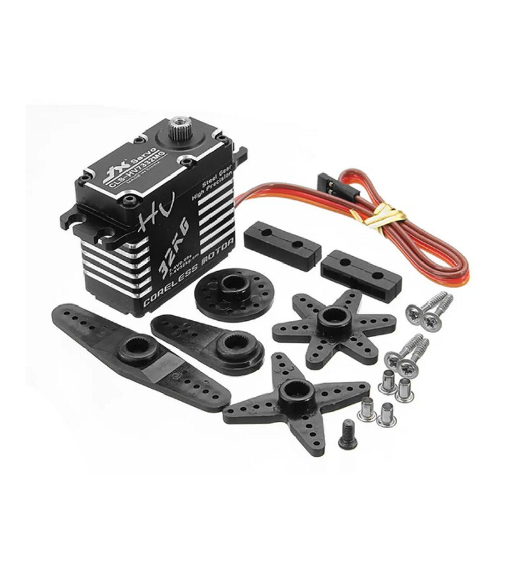 Сервомашинка цифровая JX Servo CLS-HV7332MG (73г/32.3/0.09/7.4V) Full metal