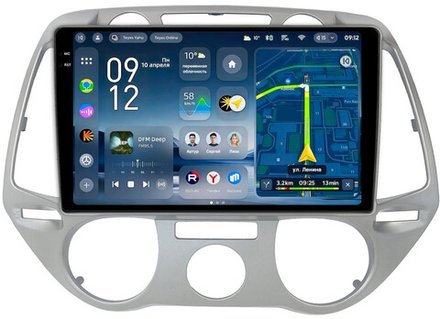 Магнитола для Hyundai i20 2009-2012 (кондиционер) - Teyes CC4-PRO монитор 9.5" 2K QLED на Android 13, Snapdragon 778G, AI, CarPlay, DSP, 4G SIM-слот