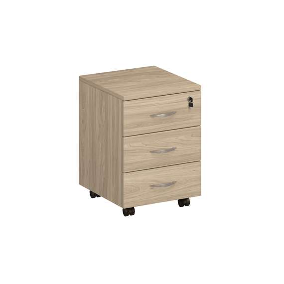 Тумба выкатная 3-ящичная с центральным замком ФР 212