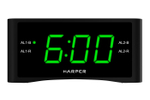 Радиочасы Harper HCLK-1006 Green