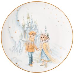 ТАРЕЛКА ЗАКУСОЧНАЯ LEFARD "СНЕЖНАЯ КОРОЛЕВА" 20,5 СМ (КОР=24ШТ.)