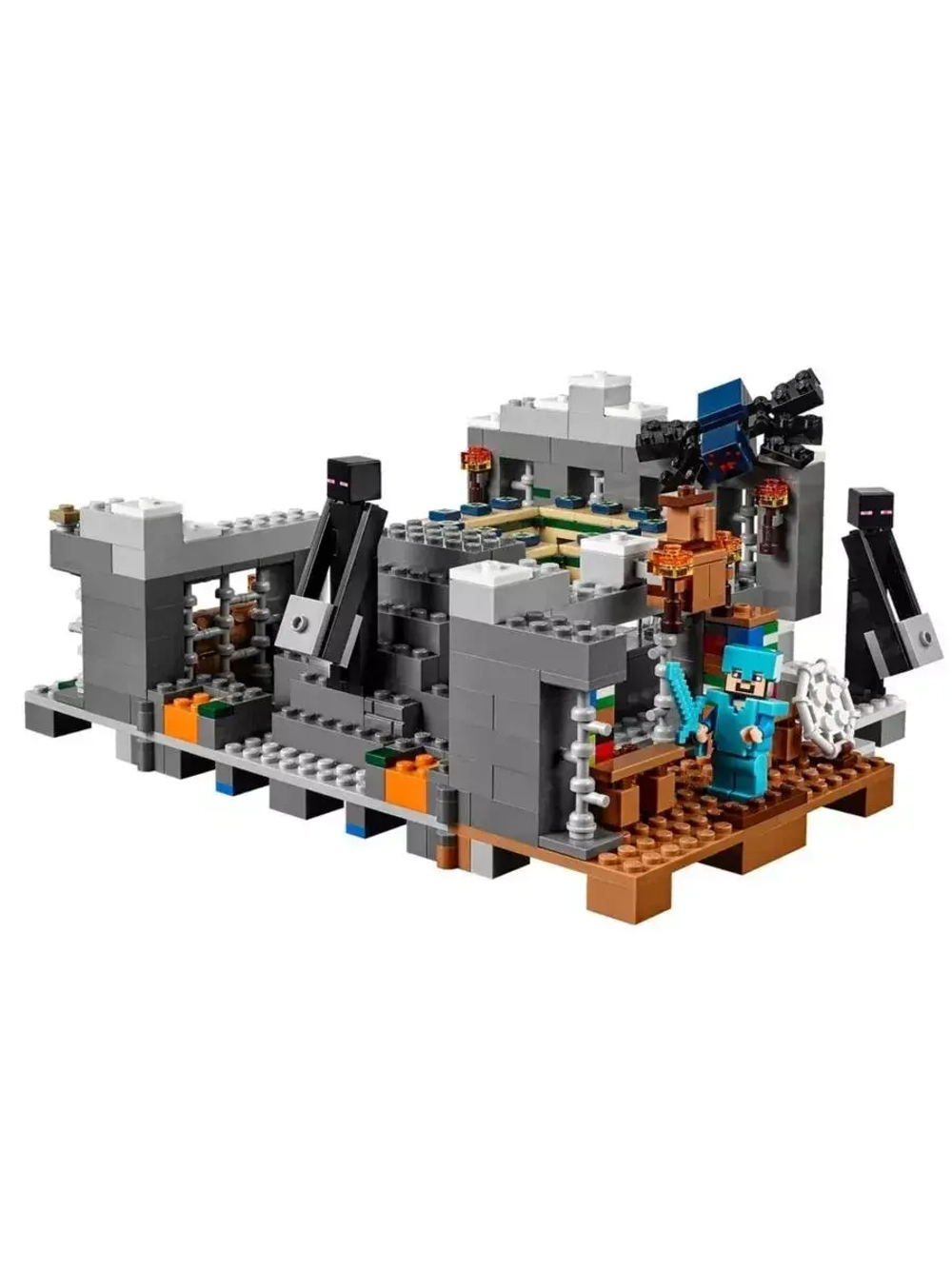 Конструктор Майнкрафт Портал в край 559 деталей 98904