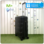 Средний чемодан Mironpan Model B, Черный