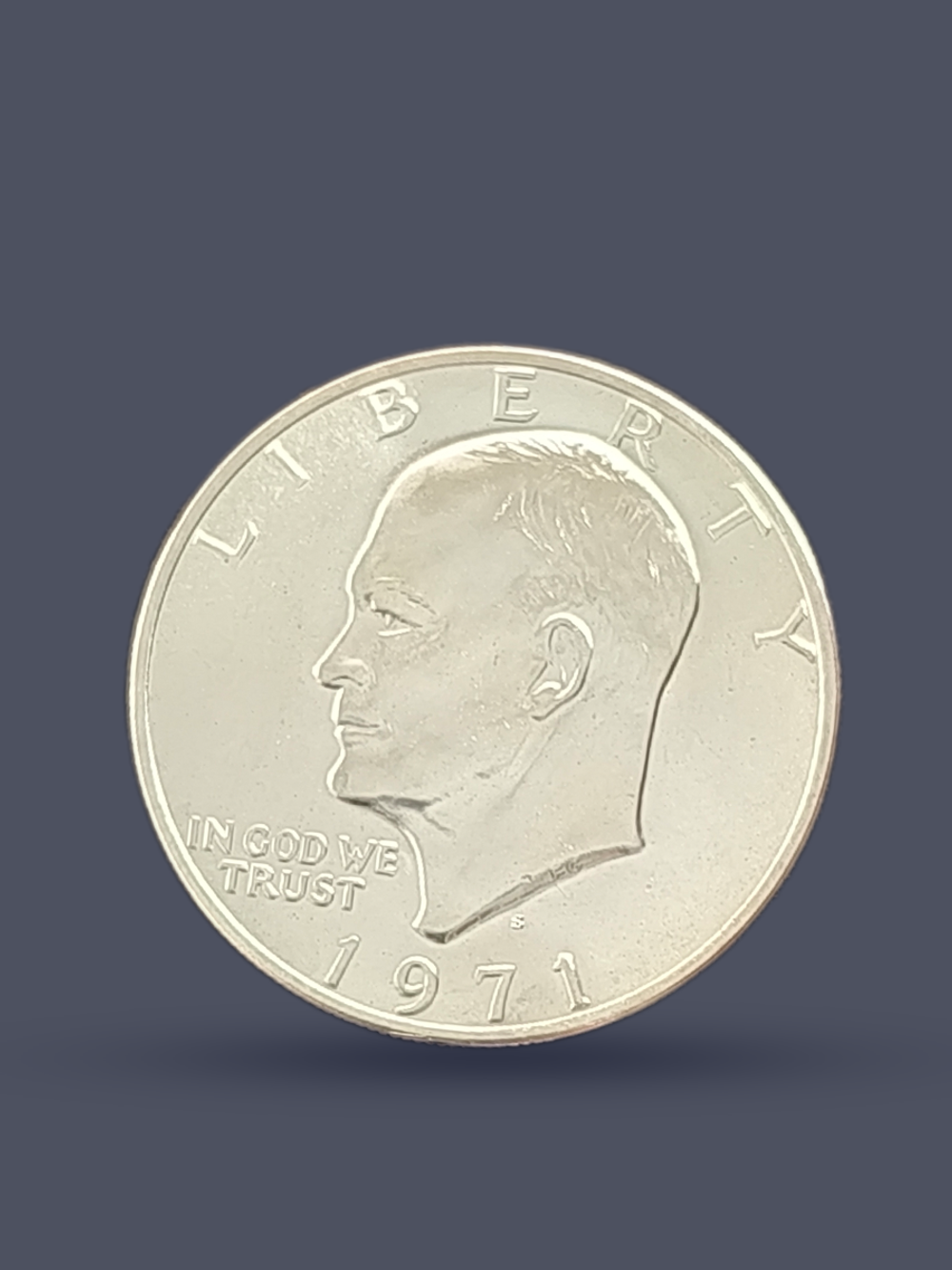 Монета 1 доллар 1971 года (S) "Лунный доллар" США