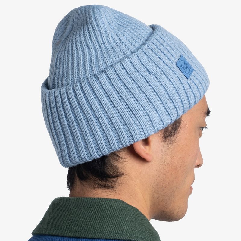 Вязаная шапка Buff Hat Knitted Rutger Light Blue Фото 7