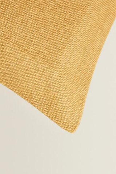 ZARA HOME ОДНОТОННЫЙ ЧЕХОЛ ДЛЯ ДЕКОРАТИВНОЙ ПОДУШКИ, ГОРЧИЧНЫЙ
