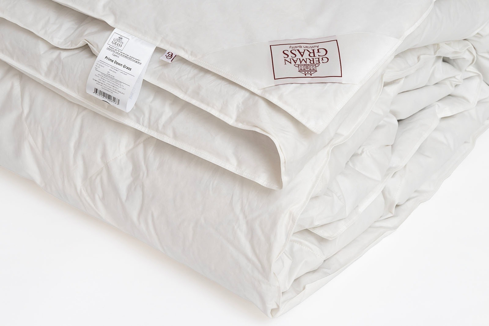 Комплект элитных пуховых одеяла 200х200 и подушки 50x68 German Grass Downline