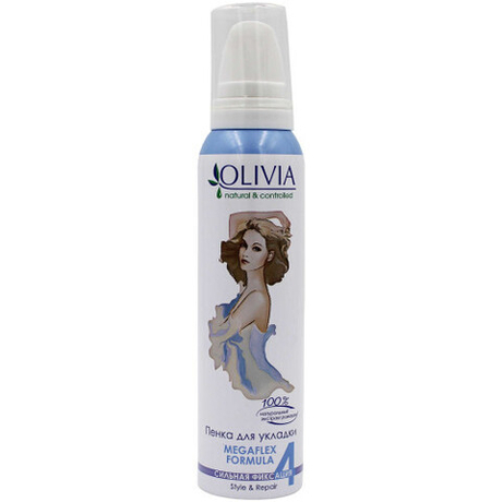 Пенка д/волос Olivia 150мл сильной  фикс. с экстрактом ромашки