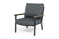 "Крокус" лаунж-зона 5-местная из алюминия, цвет темно-серый