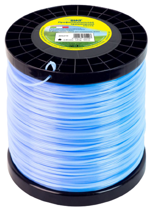 Леска в бобине SIAT ПРОФЕССИОНАЛ звезда,2,4мм,420м (303219)