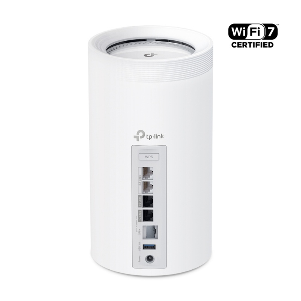 TP-Link Deco BE85 (1-pack) BE19000 Трехдиапазонная домашняя Mesh-система Wi-Fi 7