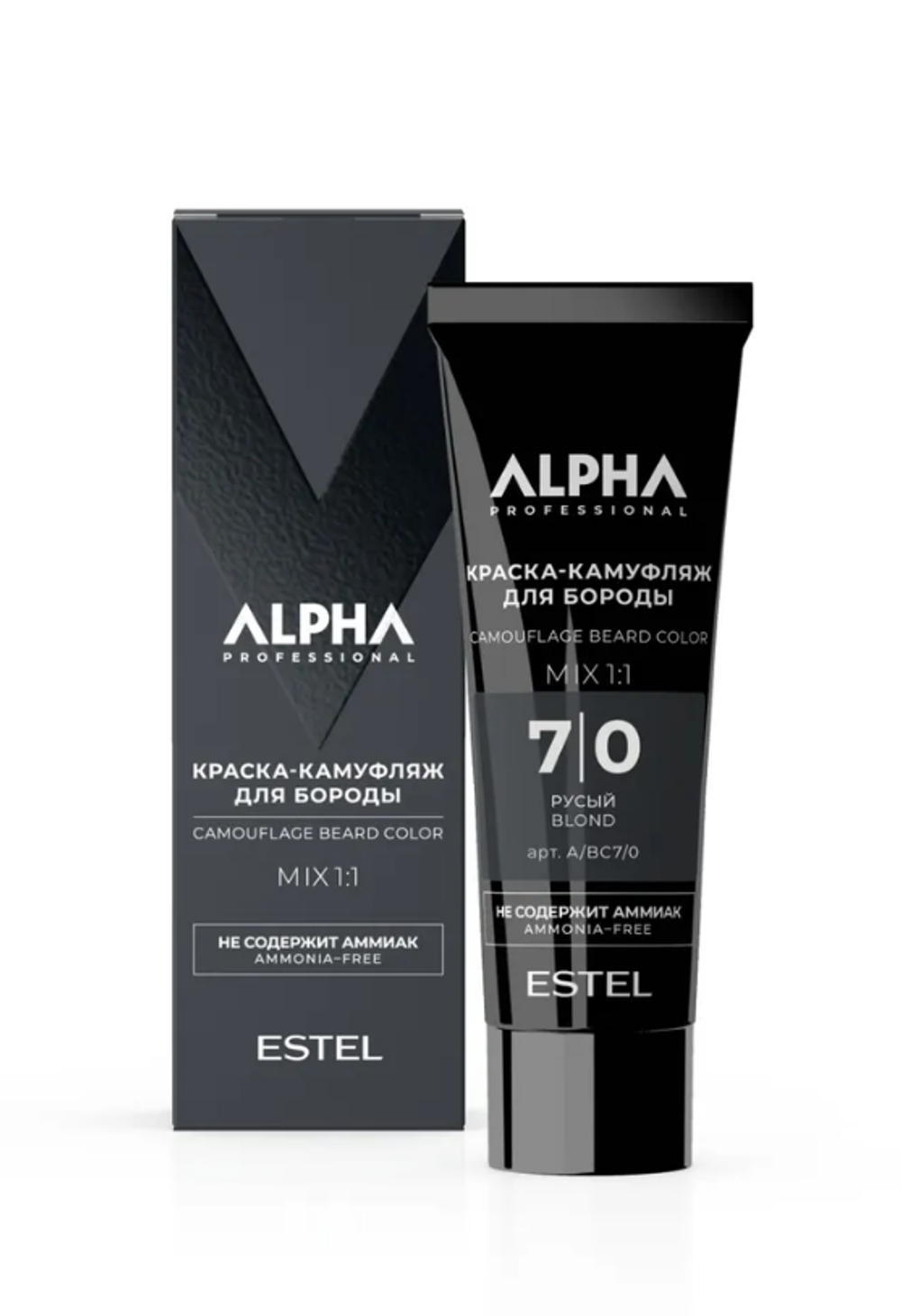 КРАСКА-КАМУФЛЯЖ ДЛЯ БОРОДЫ ESTEL ALPHA PRO 7/0
