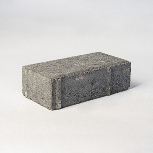 Брусчатка кирпичик серый 200x100x60 мм