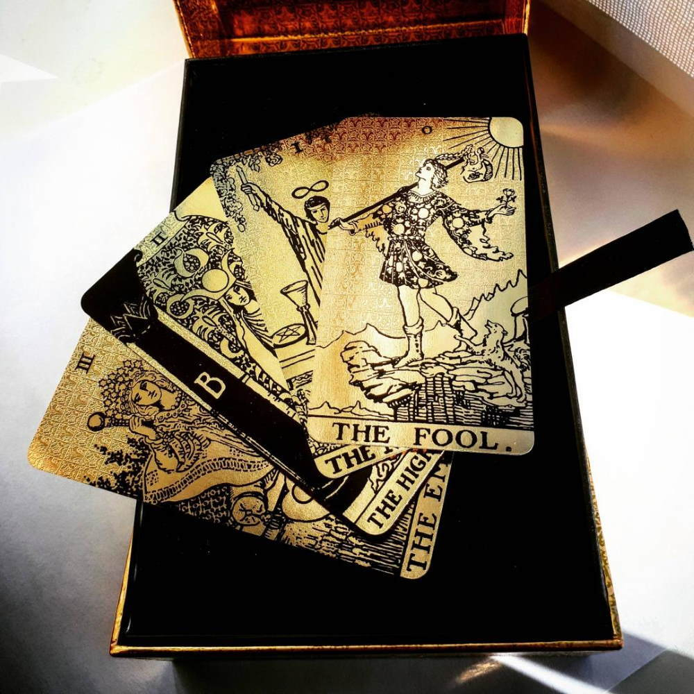 Набор "Таро Чёрное на Золоте"