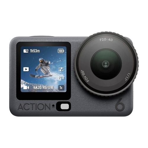 Экшн-камера DJI Osmo Action 6 Standard Combo, Black (Черный)