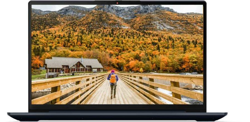 Ноутбук Lenovo IdeaPad 3 15ALC6, 15.6", IPS, AMD Ryzen 7 5700U 1.8ГГц, 8ГБ, 256ГБ SSD, AMD Radeon , noOS, 82KU00JYRK, синий