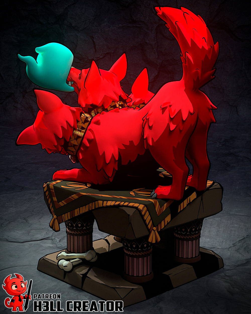 Фигурка hades цербер