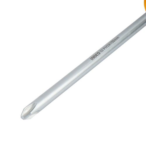 Отвертка крестовая 150 мм PH3 Cr-V мм INGCO INDUSTRIAL HS68PH3150