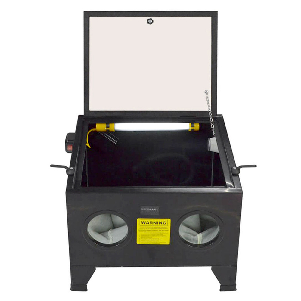 WDK-82090K Камера пескоструйная 90 л, в комплекте с электрокорундом