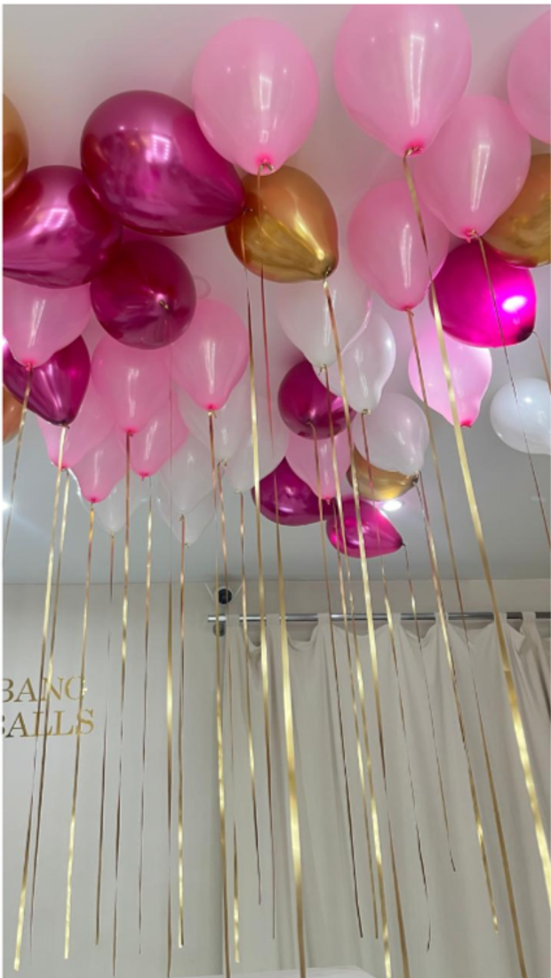 Коробка-сюрприз с шарами №167