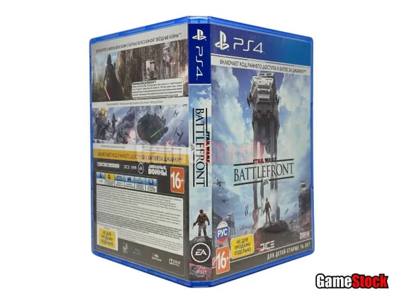 PS4 Star Wars Battlefront (Б/У, Полностью на русском языке, CUSA-00634)