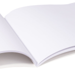 Альбом для рисования А4 40л. Alingar ,на скрепке ,мелованный картон(стандарт) 210г/м2, офсет 100 г/м2,, "Розовая нежность", 2 дизайна в пленке т/у