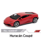 Модель ин. мет. 4.75" "Lamborghini Huracan -lp610-4" открыв. двери 43694D (Kinsmart)