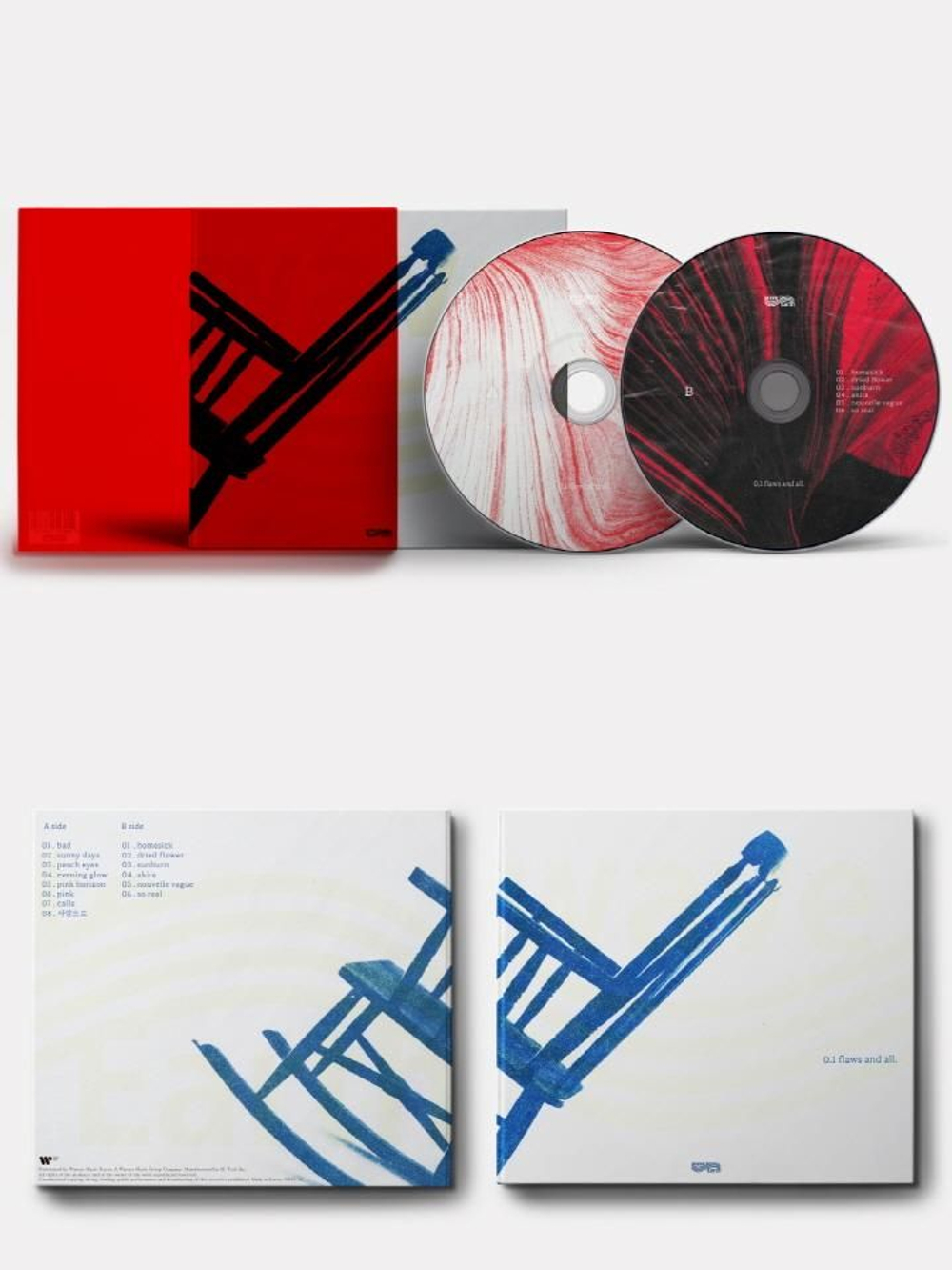 Альбом WAVE TO EARTH - 0.1 FLAWS AND ALL 1st Album (2CD)