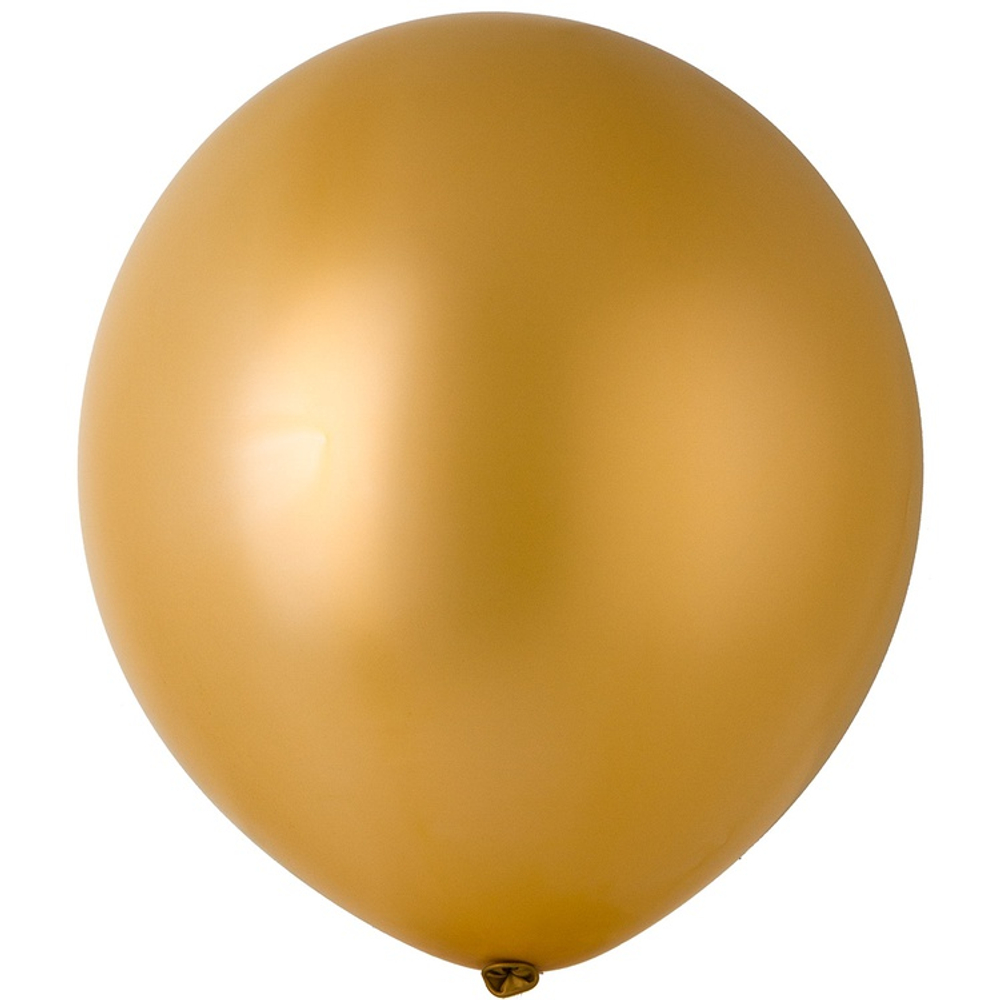 Шар латексный Экстра Металлик 61 см (Золотой)
