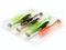 Виброхвосты съедобные LJ Pro Series TIOGA 2.9in (7,4 см), цв. MIX2, 7 шт.