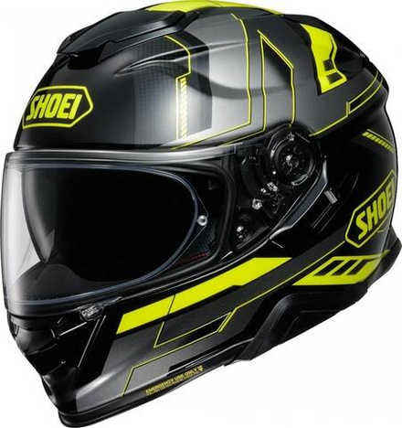 SHOEI Мотошлем для туризма GT-Air 2 APERTURE желто-черно-серый (Япония)