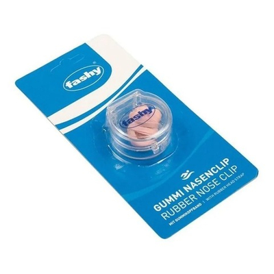 Зажим для носа для плавания с резинкой Fashy Rubber