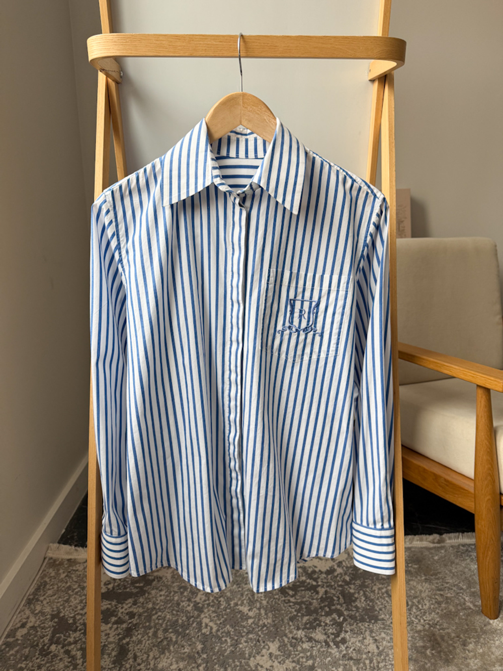 Рубашка хлопковая, M