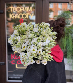 Лизиантус (Эустома) белая кустовая