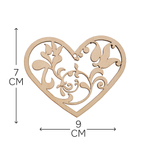 Подарочный набор игрушек на новогоднюю елку, деревянные