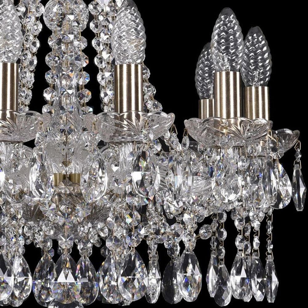 Подвесная люстра Bohemia Ivele Crystal 1413 1413/10/165/Pa