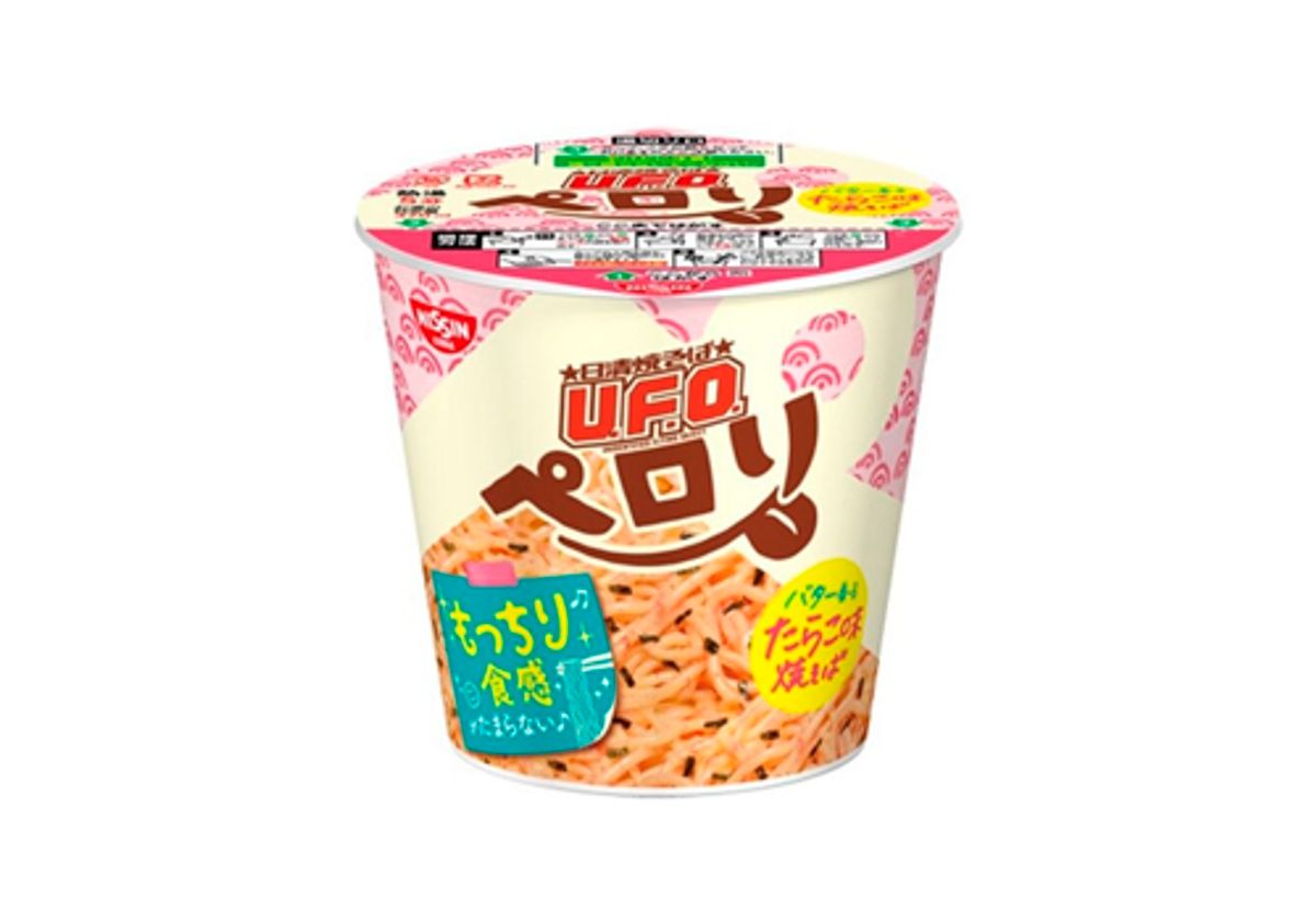 Суп-лапша Nissin НЛО Тарако со вкусом осьминога, 70г