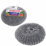 Губка металлическая, сетчатая,БОЛЬШАЯ (XXL), для посуды, LAIMA, 603106