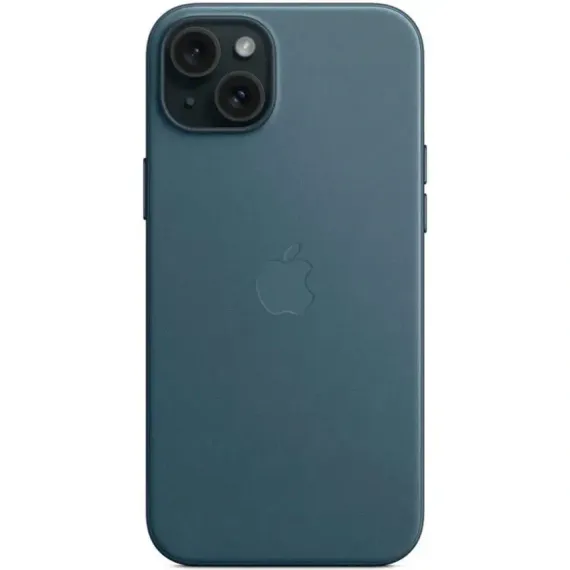 Чехол Apple FineWoven with MagSafe для iPhone 15 Plus Pacific Blue